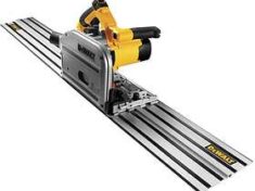 DEWALT PLUNGE SAW 110V WITH RAILS