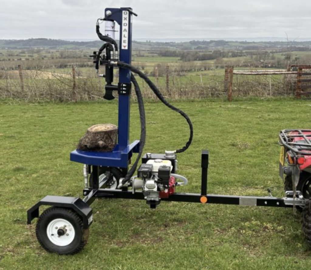 OXDALE TOWED LOG SPLITTER – Helpful Hirings